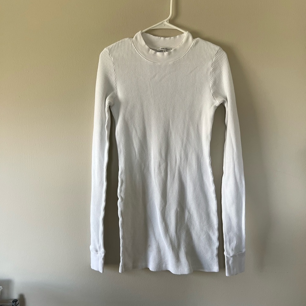 cotton citizen white monaco mini dress